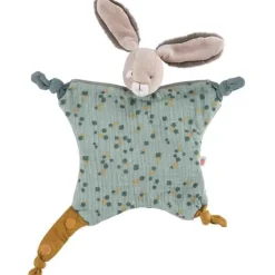 Hot Doudou plat lapin sauge Trois petits lapins Doudou Plat