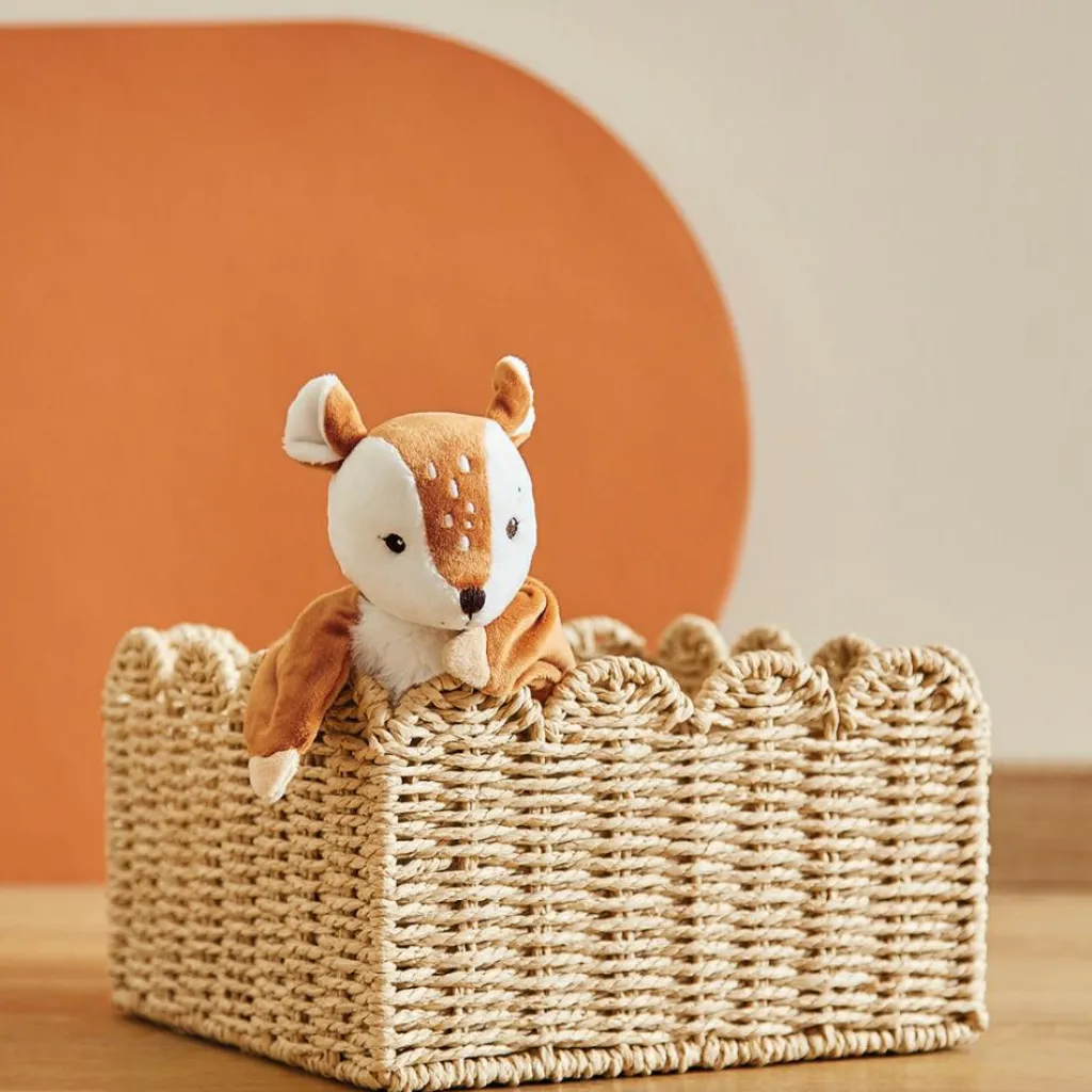 New Doudou plat Nathan le faon Doudou Plat