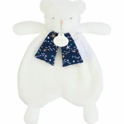 New Doudou plat ours luminescent Clair de Lune (26 cm) Doudou Plat