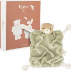 Best Doudou plat Ours vert Doudou Plat