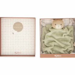 Best Doudou plat Ours vert Doudou Plat