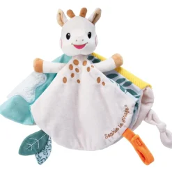 Sale Doudou plat avec attache sucette Doudou Attache Sucette