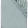 Drap housse en jersey pour matelas de parc Sea Green (75 x 95 cm) Parc Bébé Et Accessoires