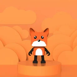 Sale Enceinte dansante Animal Speaker Fox Instrument De Musique