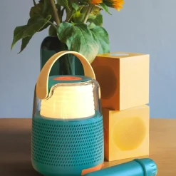 Outlet Enceinte karaoké KS Bleue Micro Karaoké