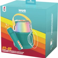 Outlet Enceinte karaoké KS Bleue Micro Karaoké