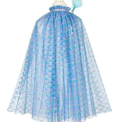 Discount Ensemble cape sirène + diadème + baguette Marlya (5-7 ans) Enfant Déguisement Enfant