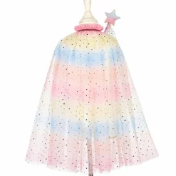 Sale Ensemble cape sirène + diadème + baguette licorne (5-7 ans) Enfant Déguisement Enfant