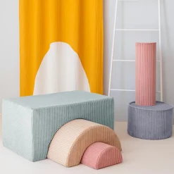 Discount Ensemble de jeu arc-en-ciel Peppermint Green velours côtelé Parcours De Motricité