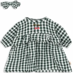 New Ensemble de vêtements pour poupée Green check Accessoires Poupée