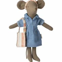 Hot Ensemble robe en denim et sac à main Maman Souris Figurines De Jeu