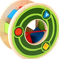 Hot Escargot à tirer avec jeu de formes Jouet À Tirer / Pousser