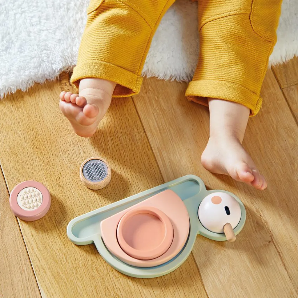 Escargot empilable Sweet Cocoon (7 pièces) Jouet À Encastrer