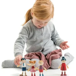 Outlet Famille de poupées en bois Figurines De Jeu