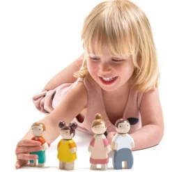 Sale Famille de poupées The Leaf Figurines De Jeu