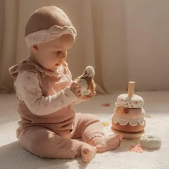 Outlet Faon à empiler doudou bois FSC Fairy Garden Jouet À Empiler