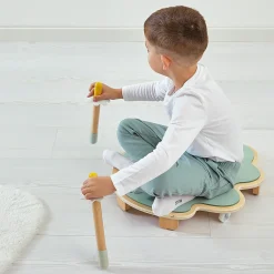 Clearance Feuille roulante en bois Sweet Cocoon Parcours De Motricité