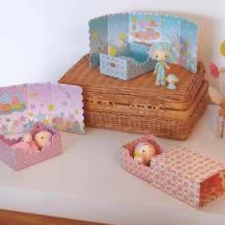 New Figurine Violet tinyroom Figurines De Jeu