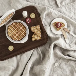 Discount Gaufrier en bois Kid's Hub Dînette Et Aliments Factices