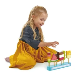 Outlet Glaces factices en bois Boutique sucette glacée Dînette Et Aliments Factices