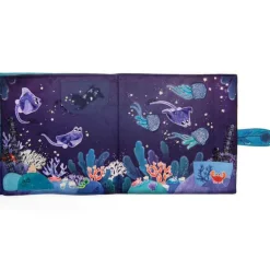 New Grand livre d'activités en tissu Les aventures de Paulie Livre Bébé En Tissu