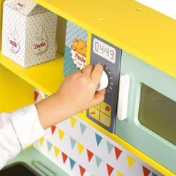 Outlet Grande cuisine Happy Day en bois Enfant Cuisine Enfant