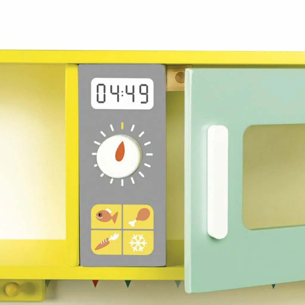 Outlet Grande cuisine Happy Day en bois Enfant Cuisine Enfant