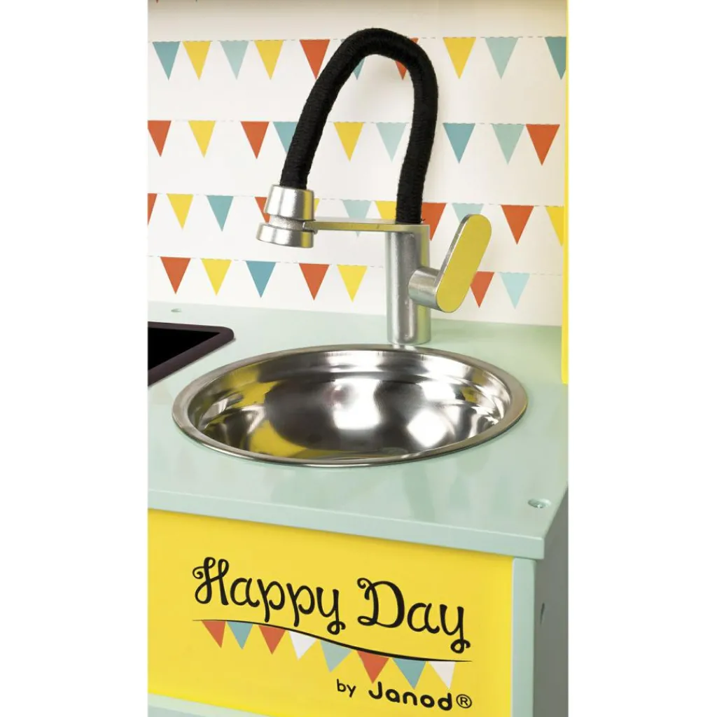 Outlet Grande cuisine Happy Day en bois Enfant Cuisine Enfant