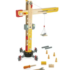 Online Grande grue en bois Petites Voitures, Véhicules Et Circuits
