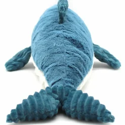 Hot Grande peluche Tofou le dauphin maman et bébé bleu (50 cm) Peluche Moyenne (20-59 Cm)