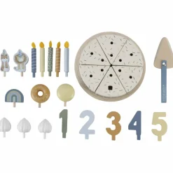 Sale Gâteau d'anniversaire Bleu Dînette Et Aliments Factices