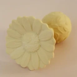Clearance Hochet de dentition Marguerite Daisy jaune Jouet / Anneau De Dentition