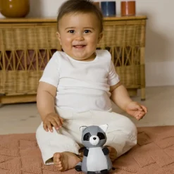 Hochet Denver le petit raton laveur Tiny Friends Hochet