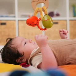 Clearance Hochet en bois Les Amis Dinos Hochet