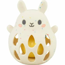 Sale Hochet lapin en silicone Hochet