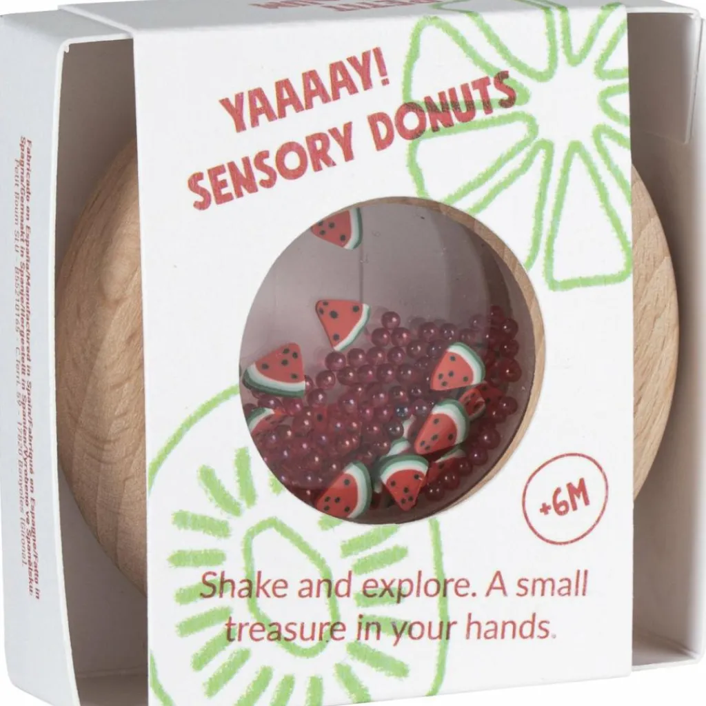 Online Hochet sensoriel Sensory Donut pastèques Bouteille Sensorielle