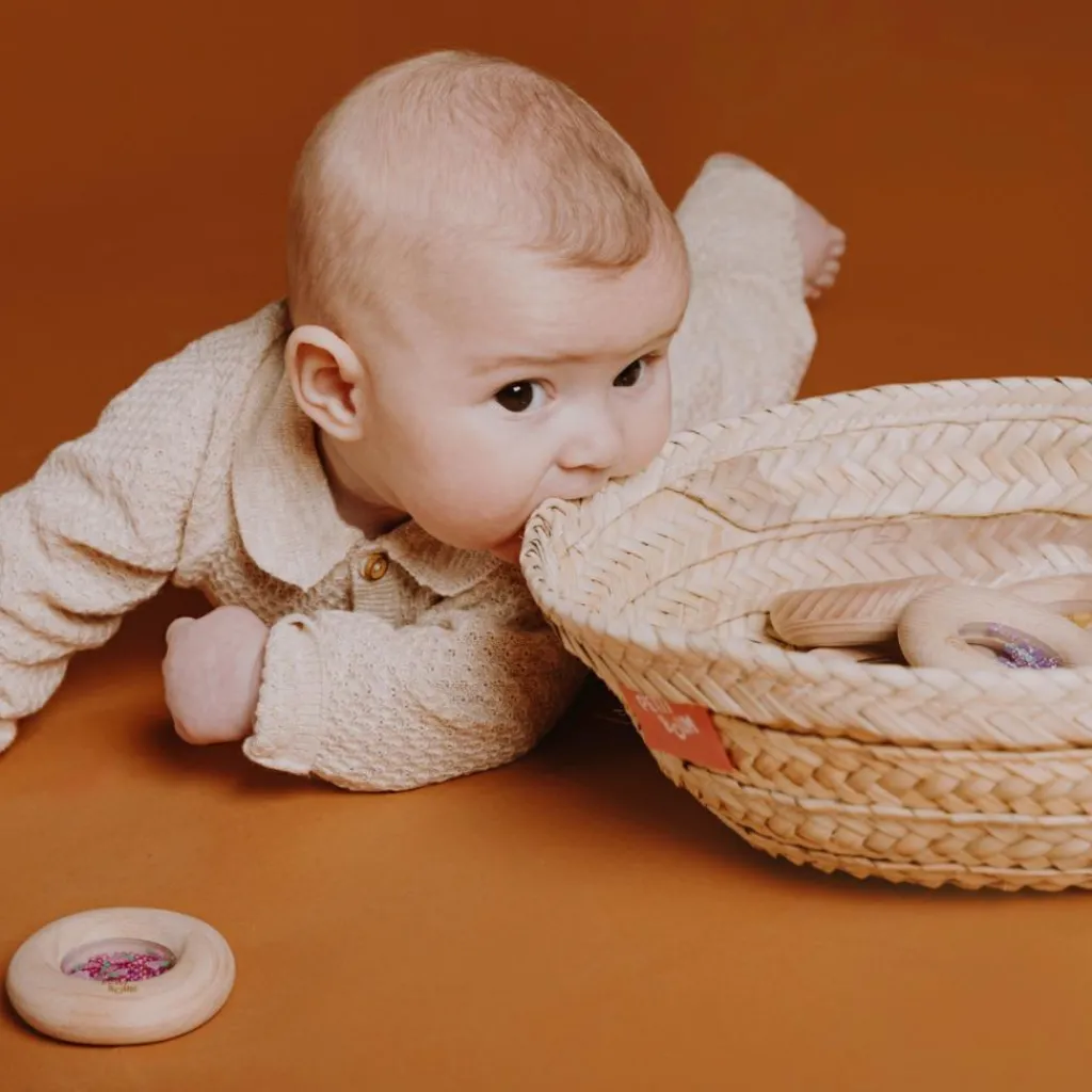 New Hochet sensoriel Sensory Donut Grappes de raisin Bouteille Sensorielle