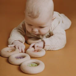 Hochet sensoriel Sensory Donut citrons Bouteille Sensorielle