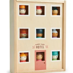 Hôtel en bois Happy Folk Figurines De Jeu