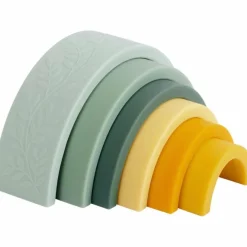 Discount Jeu à empiler arc en ciel vert Jouet À Empiler