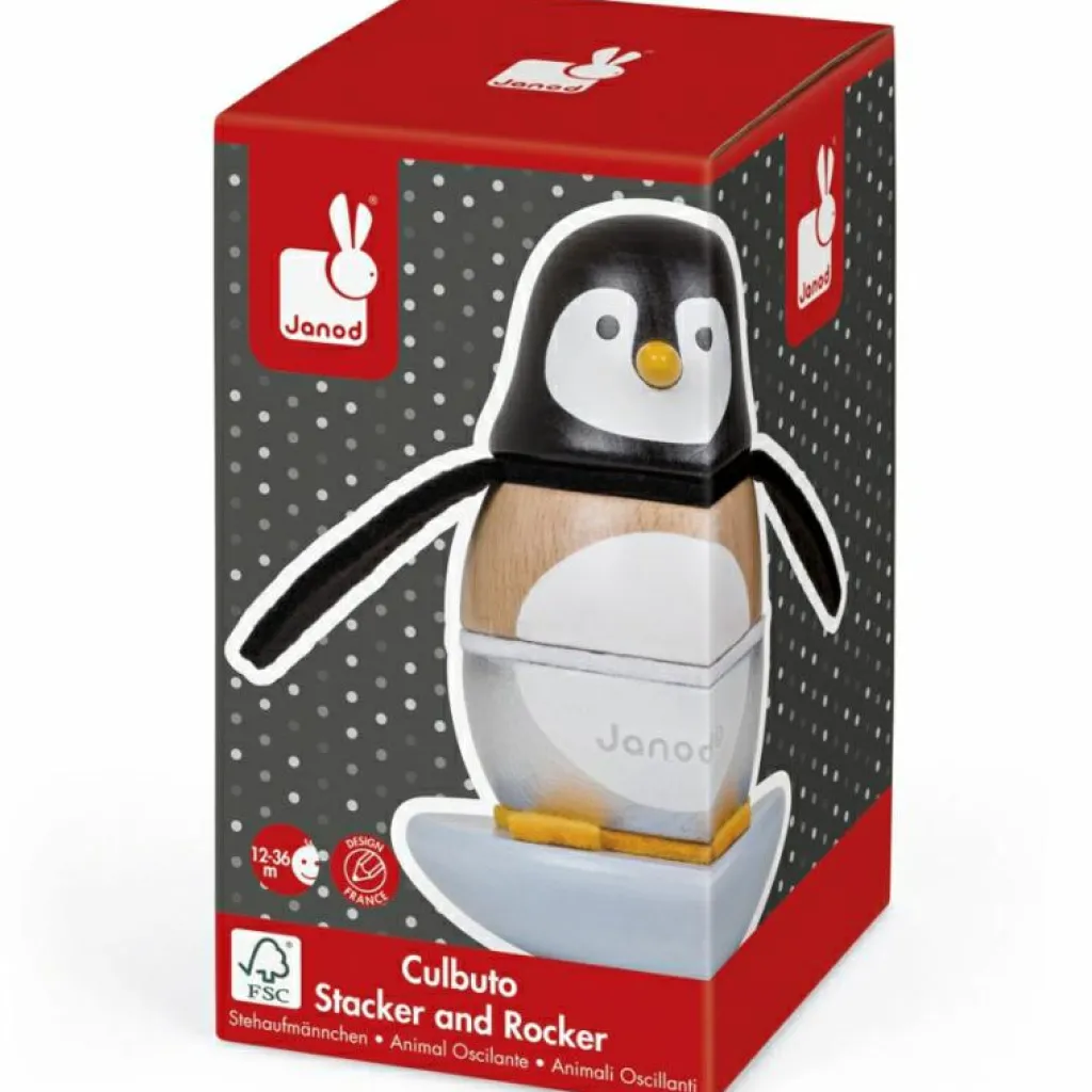 Best Jeu à empiler culbuto pingouin zigolos Jouet À Empiler