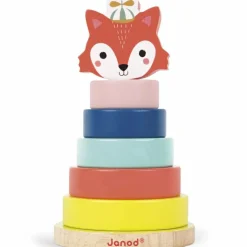Sale Jeu à empiler renard baby forest (7 pièces) Jouet À Empiler
