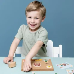 New Jeu de clous en bois Ferme Jeu De Motricité Fine