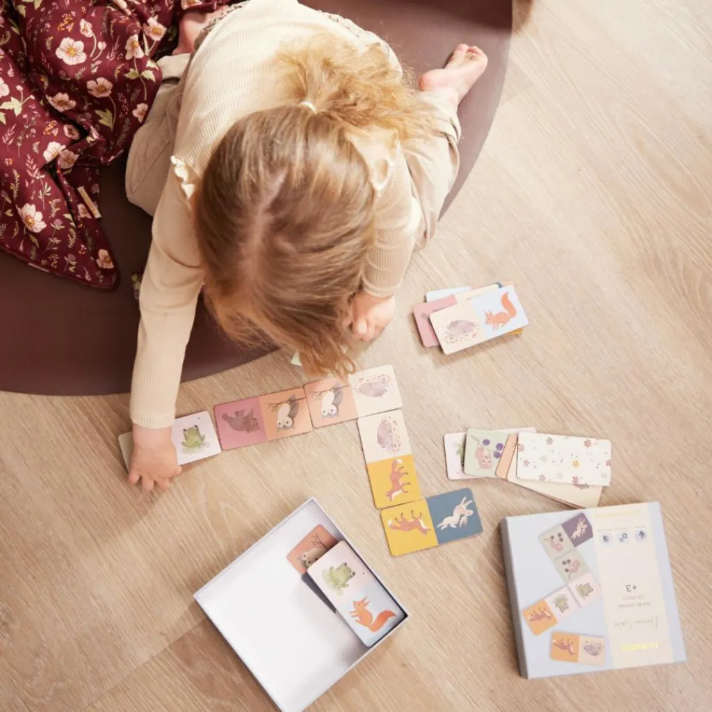 Online Jeu de dominos Animaux nordiques (28 pièces) Jeu De Société