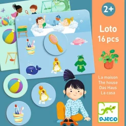 Discount Jeu de loto Dans la Maison (16 pièces) Jeu De Société