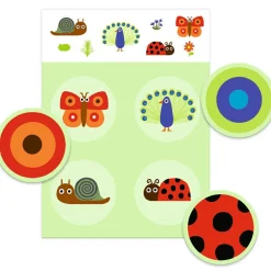 Hot Jeu de loto Plumes & Poils (16 pièces) Jeu De Société