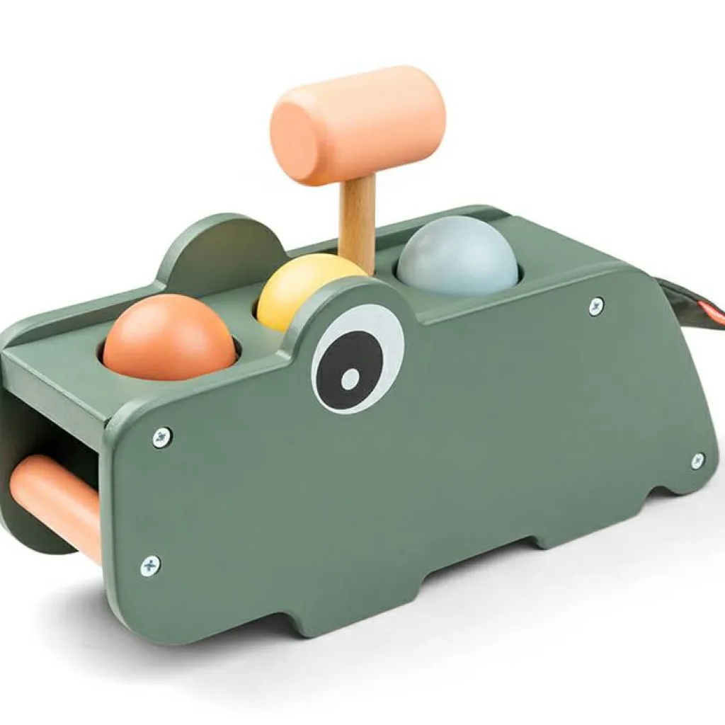 Online Jeu de marteau Croco vert Jouet À Encastrer