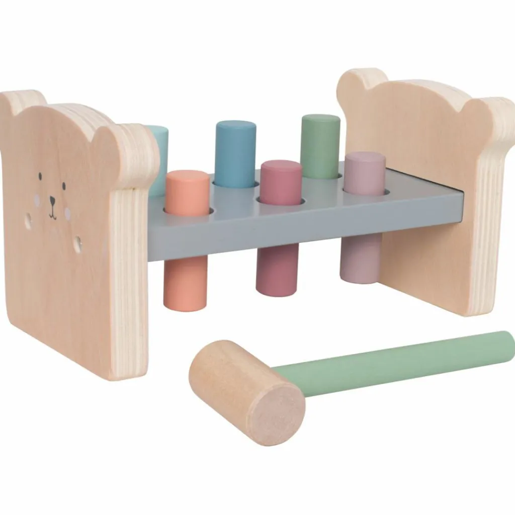 Discount Jeu de marteau en bois Teddy Jouet À Encastrer