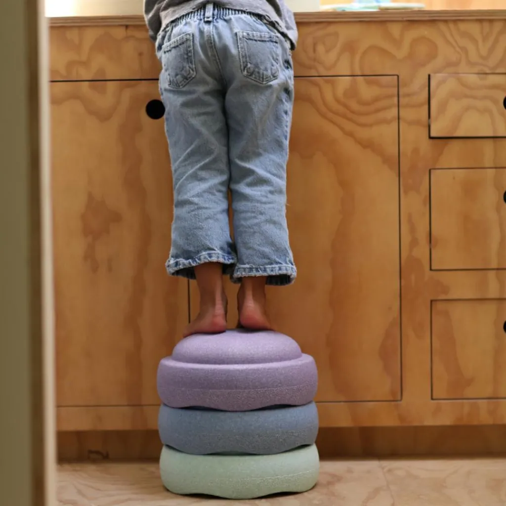 Best Jeu de motricité Original cool pastel (3 blocs) Parcours De Motricité