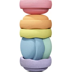 Online Jeu de motricité Original rainbow pastel (6 blocs) Parcours De Motricité